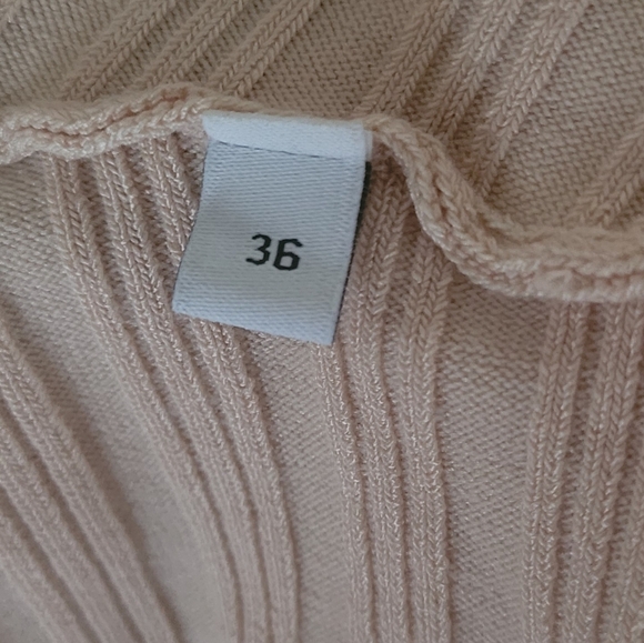 SANDRO ALEXANDRINE RIBBED KNIT DRESS - Picture 13 of 13